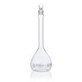 Globe Scientific Flask, Volumetric , Globe Glass, 250mL, Class A, To Contain (TC), ASTM E288, 6/Box 8200250